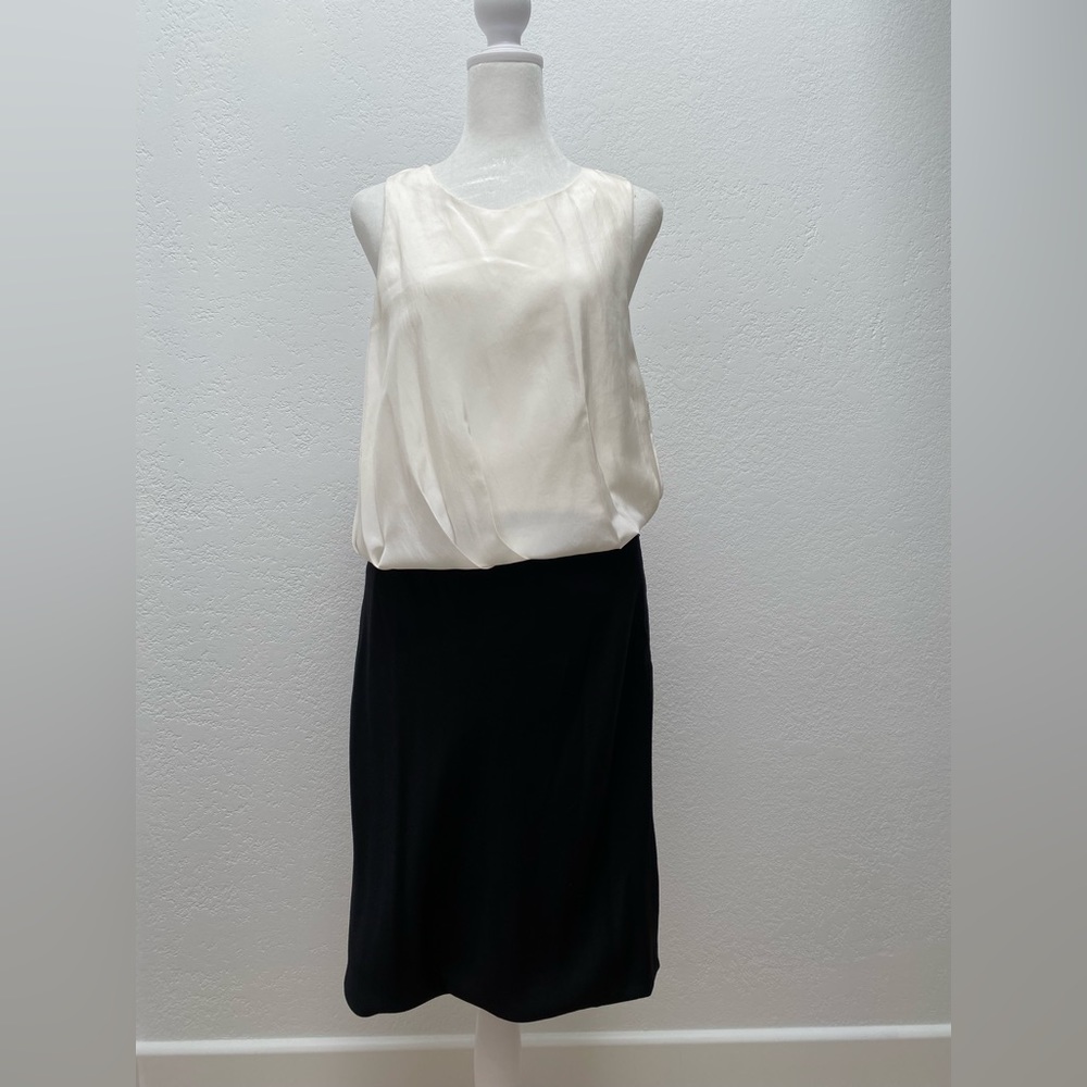 Nina Ricci White & Black Dress